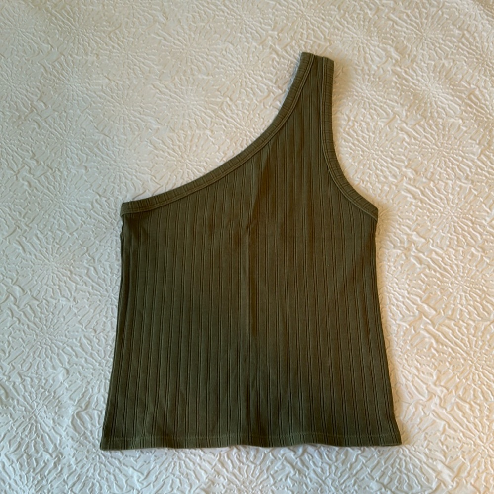 American Eagle One Shoulder Tank Top